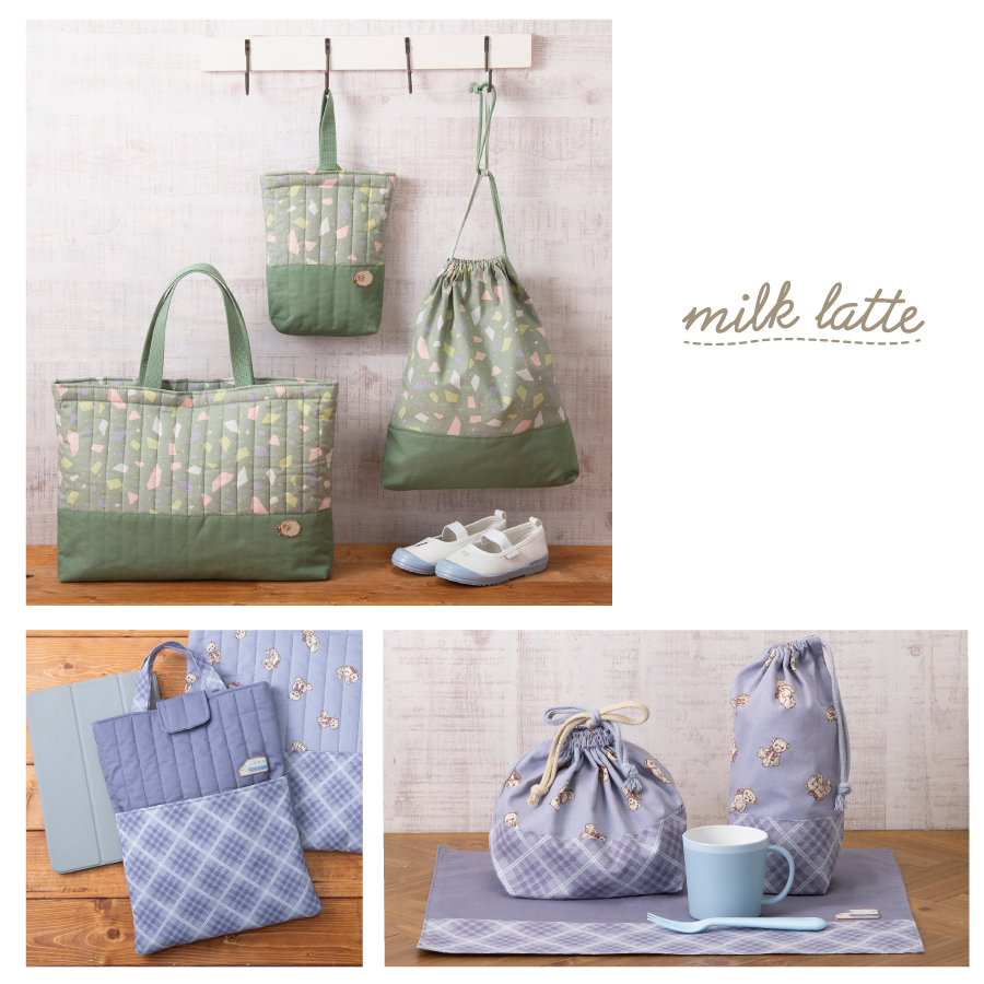 販促用レシピ/milk latte | 株式会社ツクリエ 生地 クラフト 卸